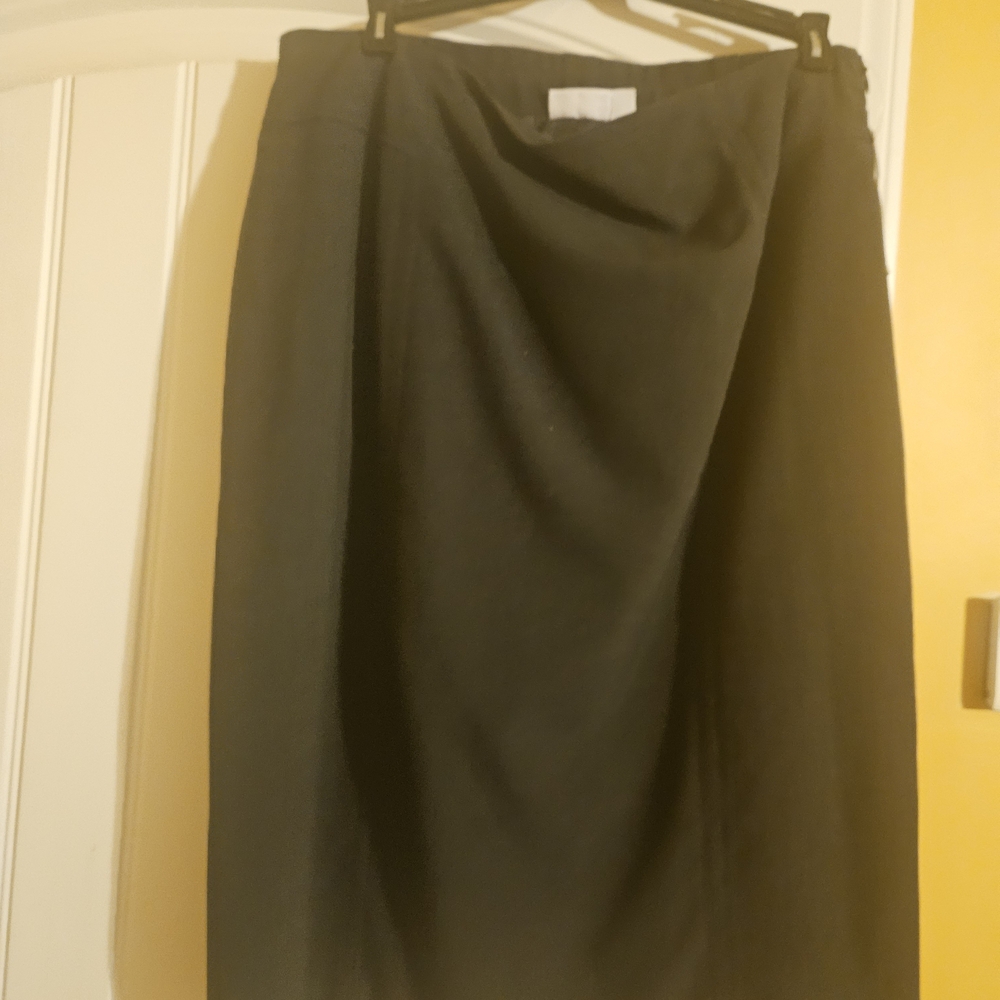 Kim Rogers Classic Black Pencil Skirt